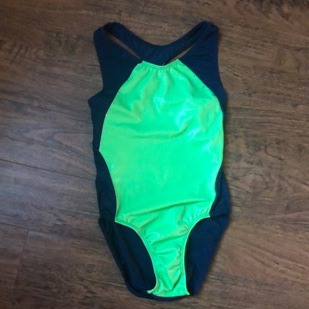 GK Blue and Green Leotard